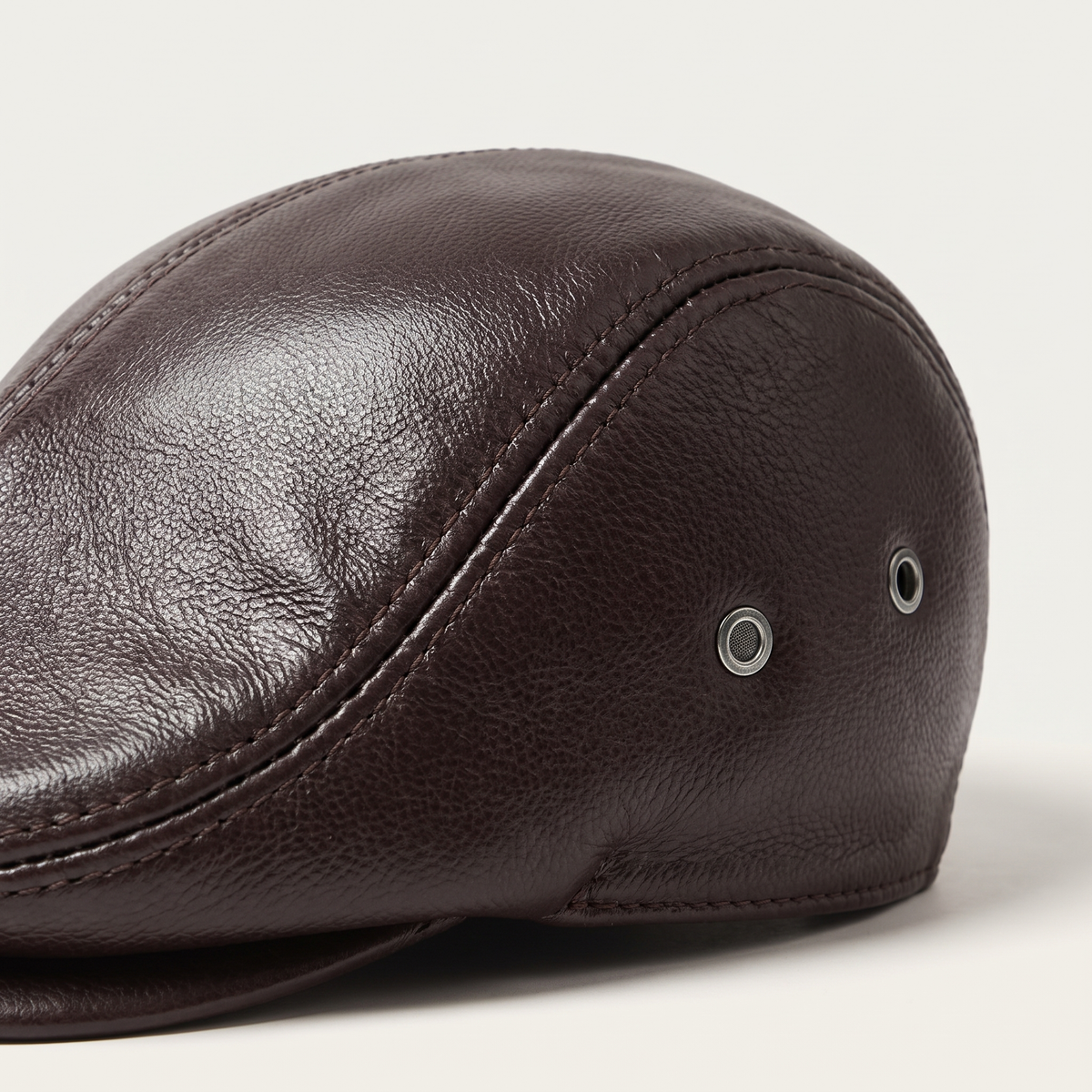 Leather Ivy Cap | TURIN