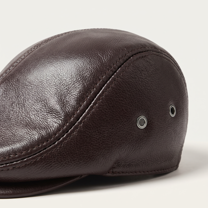 Leather Ivy Cap | TURIN