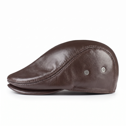 Leather Ivy Cap | TURIN