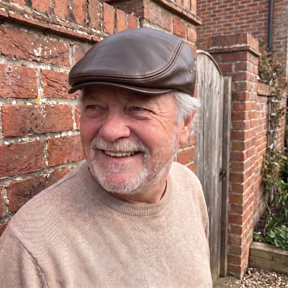 Leather Ivy Cap | TURIN